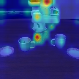 DINOv3 activation heatmap